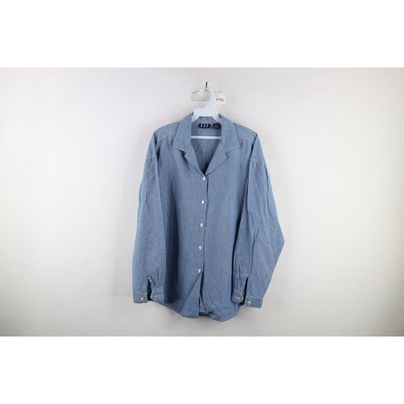 Roaman's Women's Plus Size Long-Sleeve Kate Big Shirt Button Down Shirt Blouse Tops